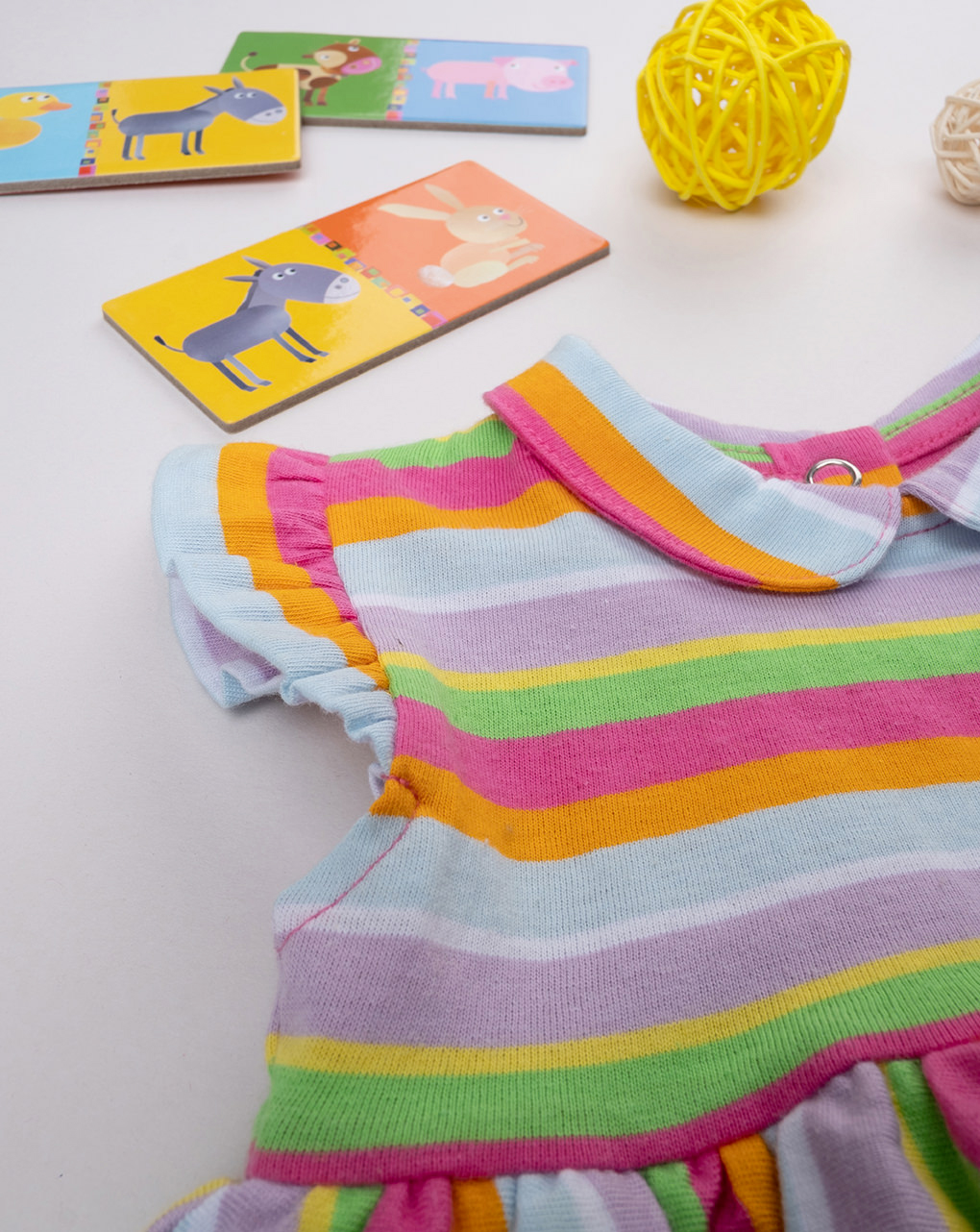 Pelele bebé niña jersey multicolor - Prénatal