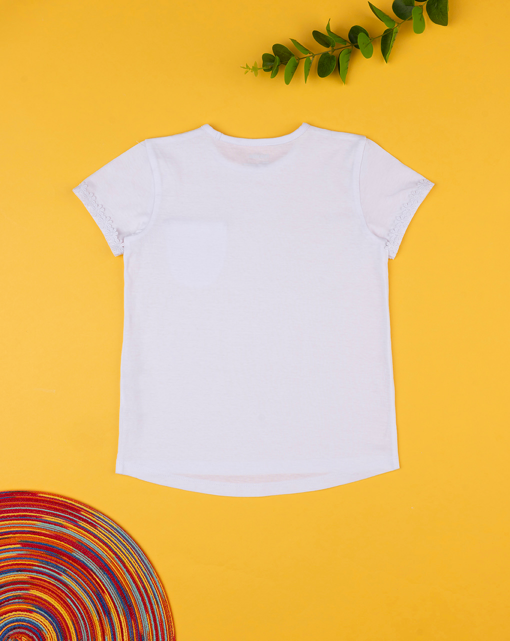 Camiseta manga corta niña blanca - Prénatal