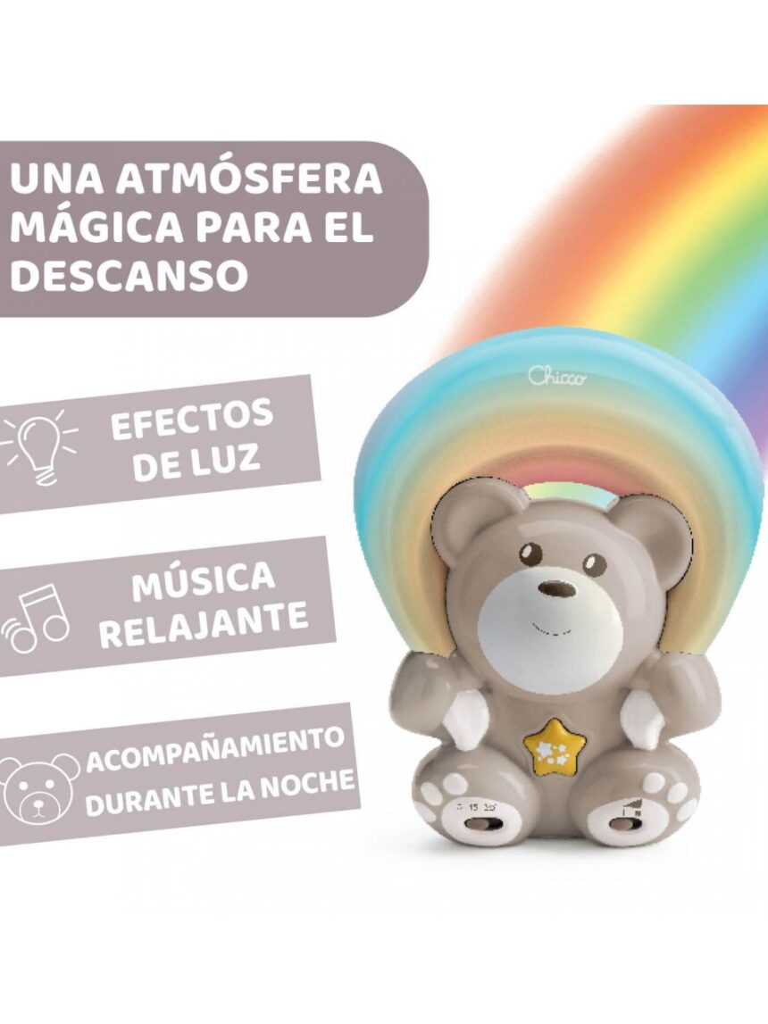 Gioco fd rainbow bear neutral - chicco - Chicco