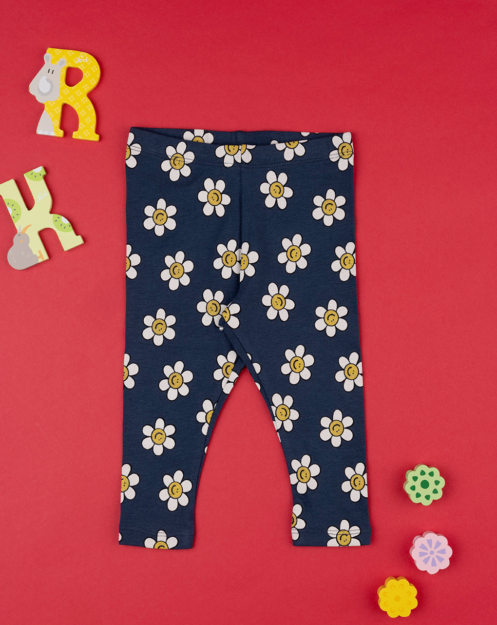 Leggings de punto azul bimba - Prénatal