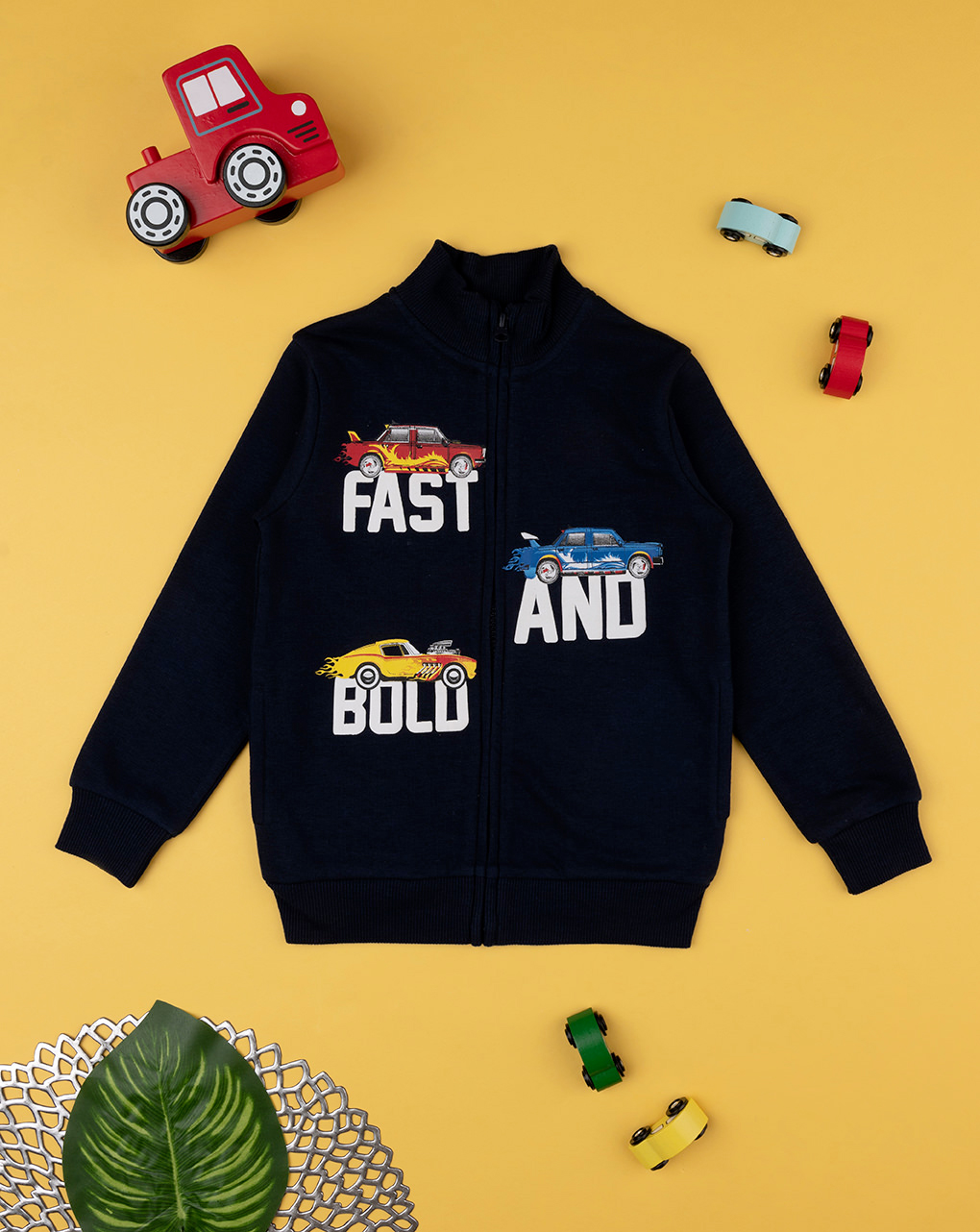 Sudadera niño azul "fast" - Prénatal