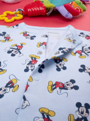 Pelele 'mickey mouse' gris - Prénatal