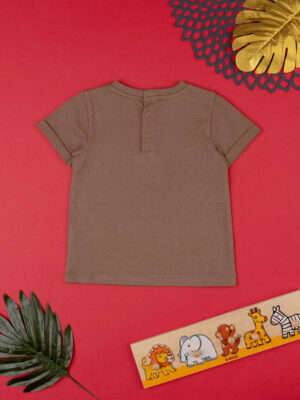 Camiseta "jungle" niño marrón - Prénatal