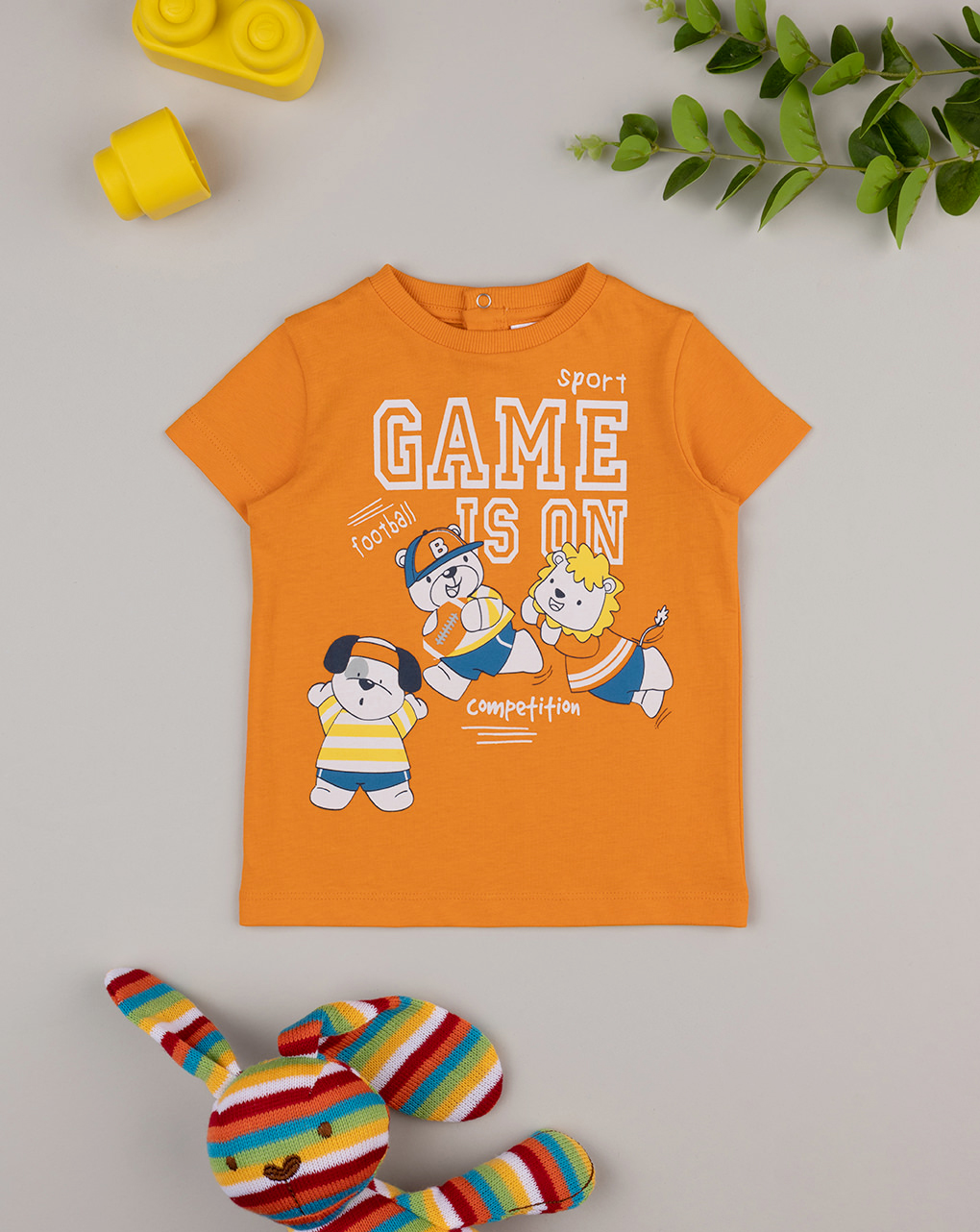 Camiseta niño "sport" naranja - Prénatal