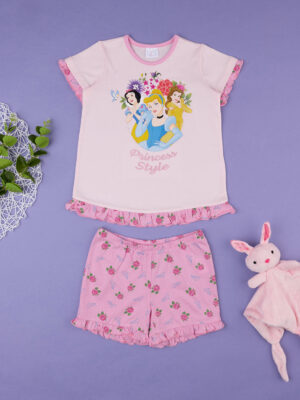 Pijama "princesa" rosa de niña - Prénatal