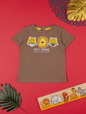 Camiseta "jungle" niño marrón - Prénatal