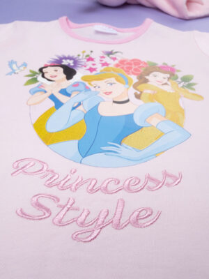 Pijama "princesa" rosa de niña - Prénatal