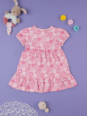 Vestido rosa 'flowers' para bebé niña - Prénatal