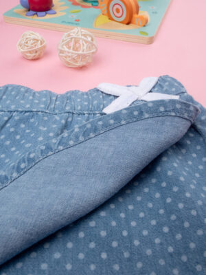 Shorts chambray bimba blu denim - Prénatal