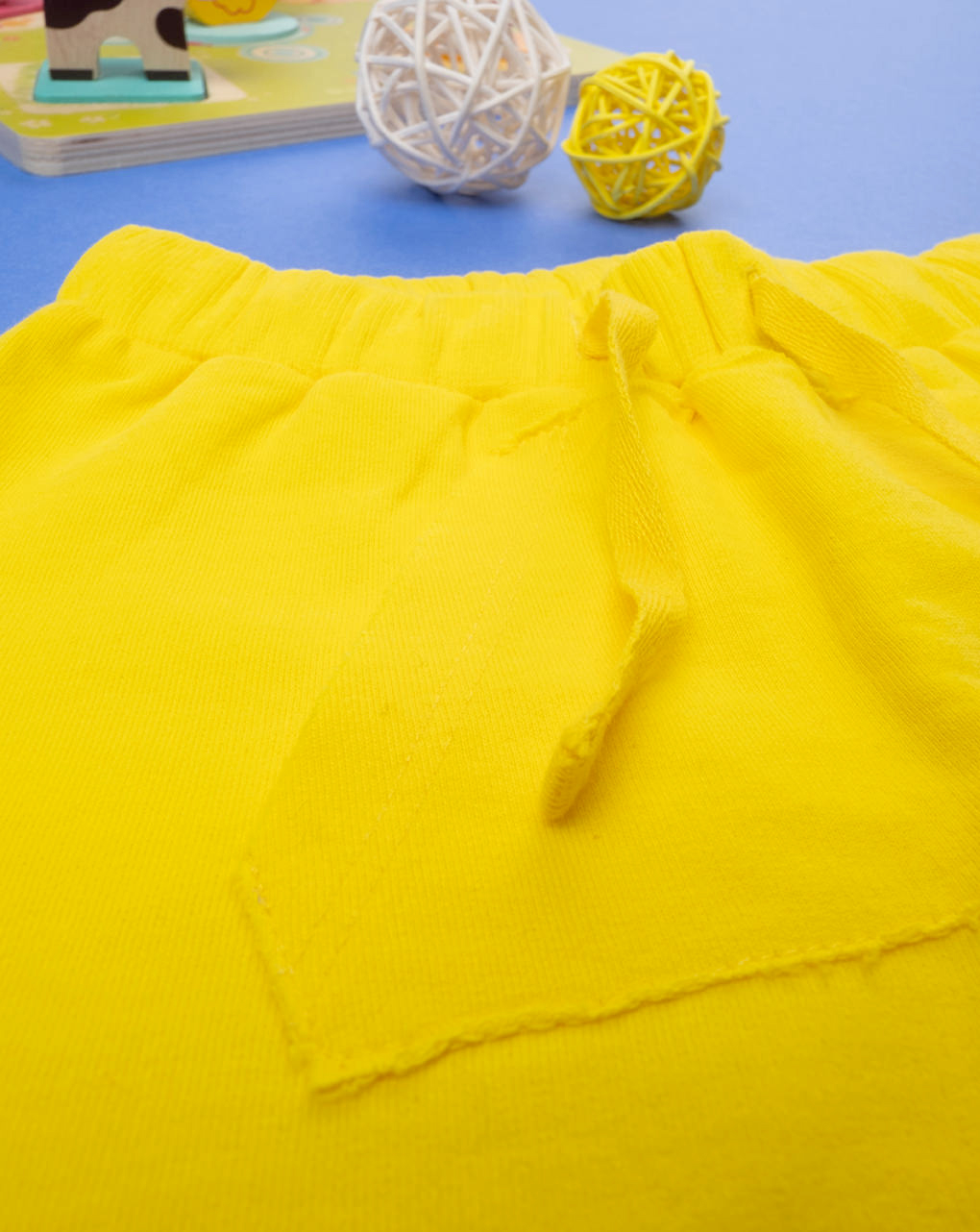 Pantalones cortos amarillos de niño - Prénatal