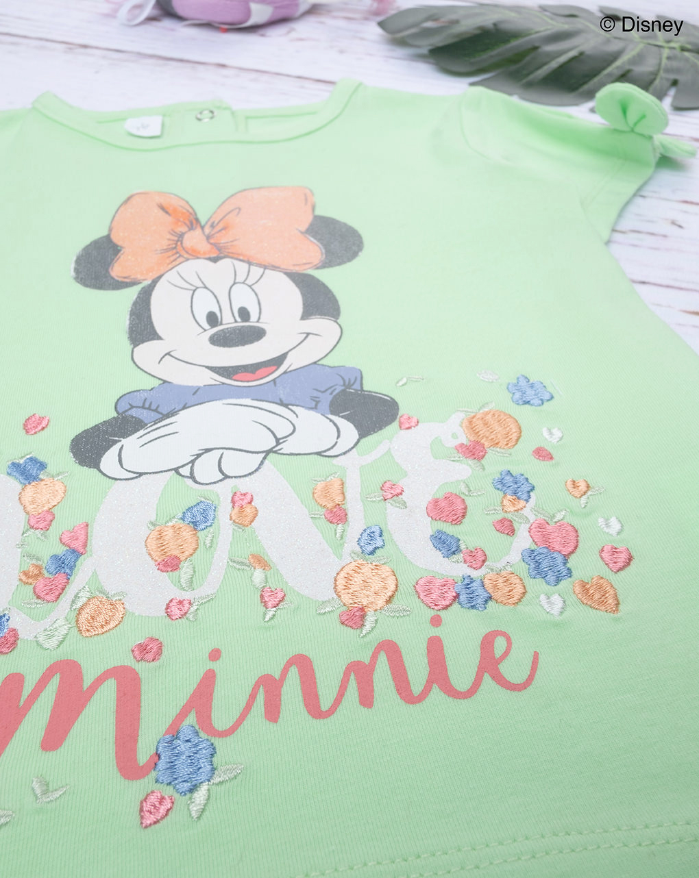 Camiseta niña "minnie" algodón orgánico - Prénatal