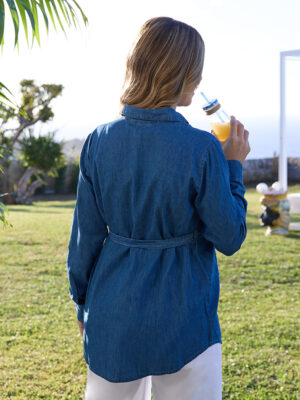 Camisa premamá de chambray - Prénatal