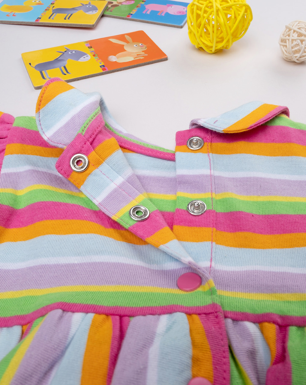 Pelele bebé niña jersey multicolor - Prénatal