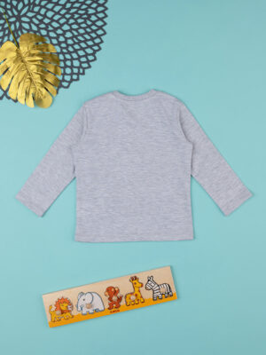 Camiseta niño en jersey con estampado león - Prénatal