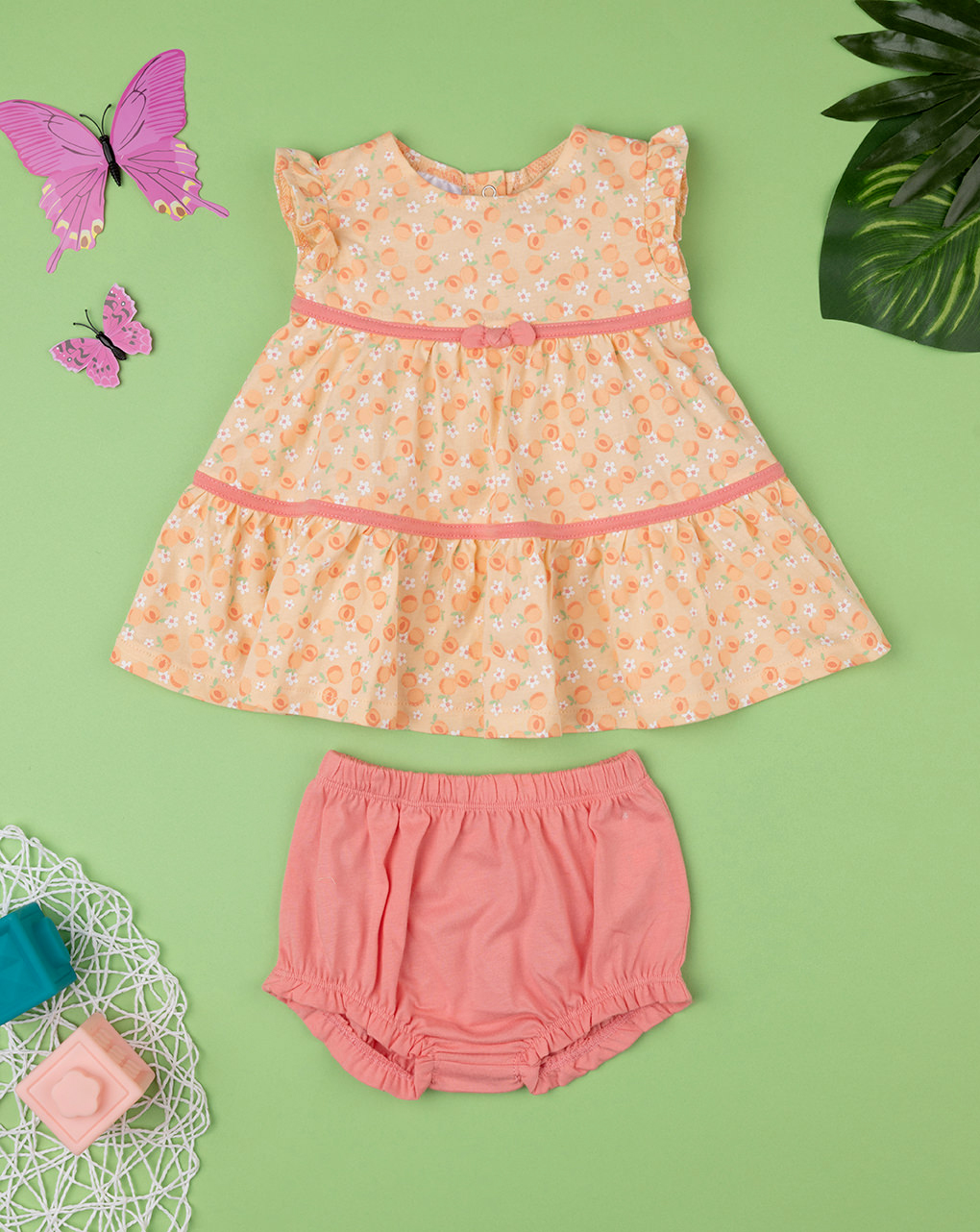 Vestido estampado para recién nacido - Prénatal