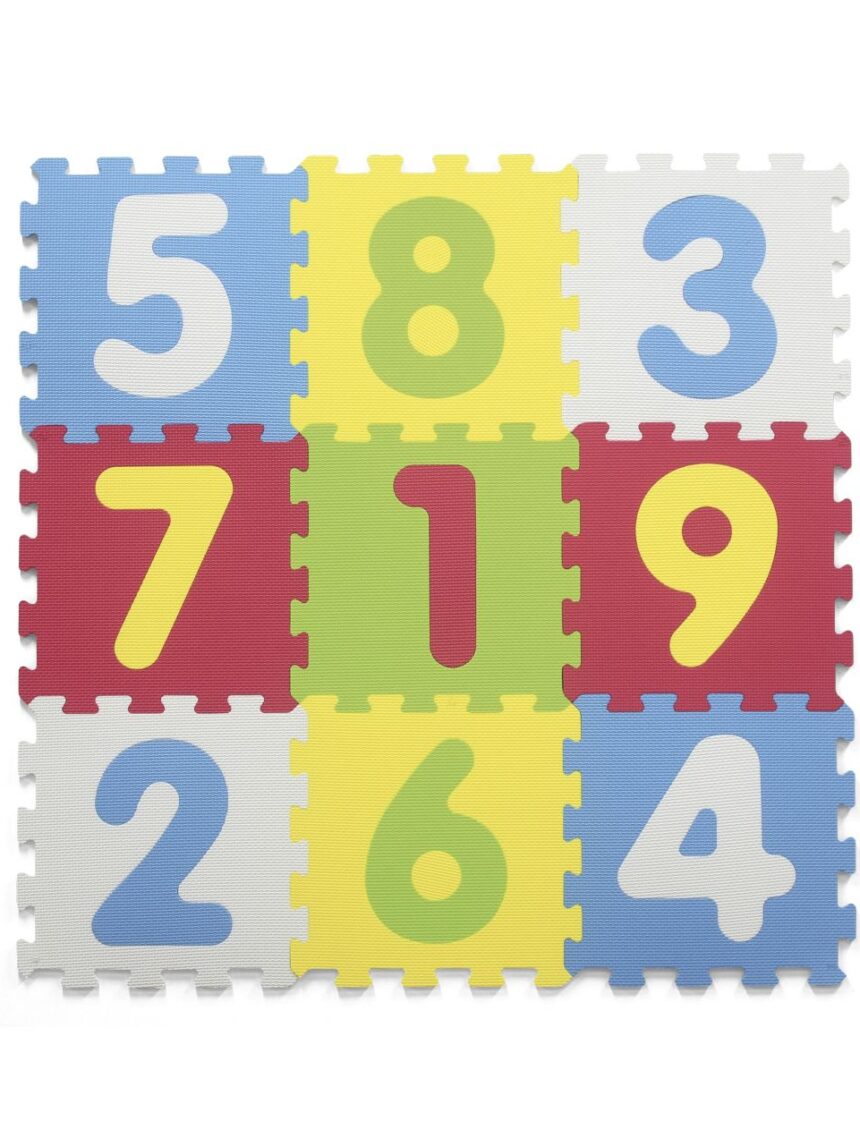 Alfombra puzzle numérico 9pcs - Baby Smile