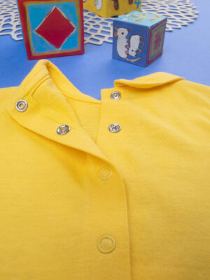 Pelele amarillo con estampado - Prénatal