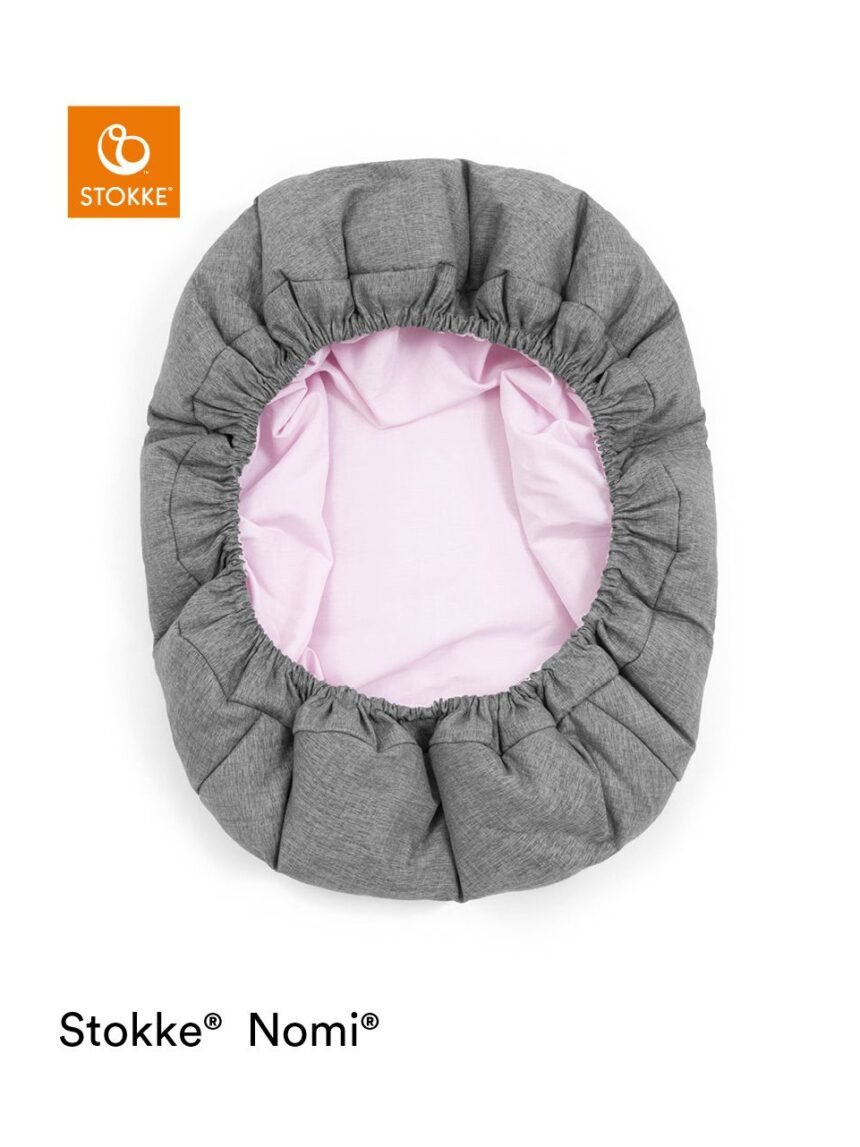 Newbornset para silla nomi® gris/ rosa gris - stokke - Stokke