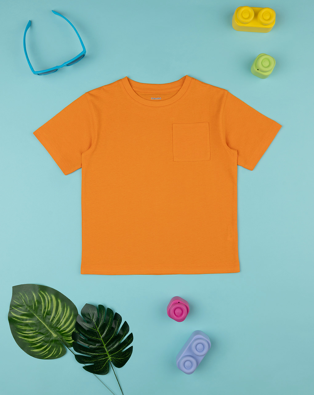 Camiseta manga corta niño basic naranja - Prénatal