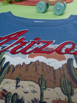 Camiseta niño azul "arizona" - Prénatal