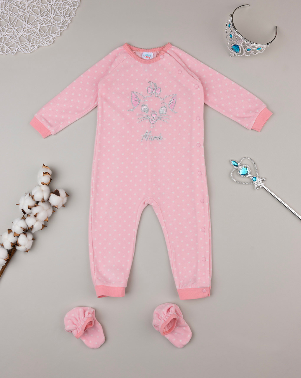 Pijama disney marie rosa de niña - Prénatal