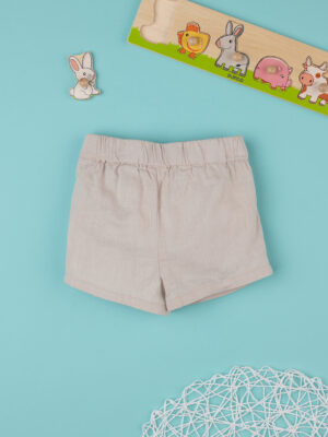 Pantalones cortos de lino para niña - Prénatal
