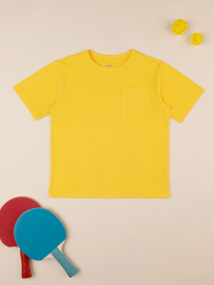 Camiseta amarilla de manga corta para niño - Prénatal