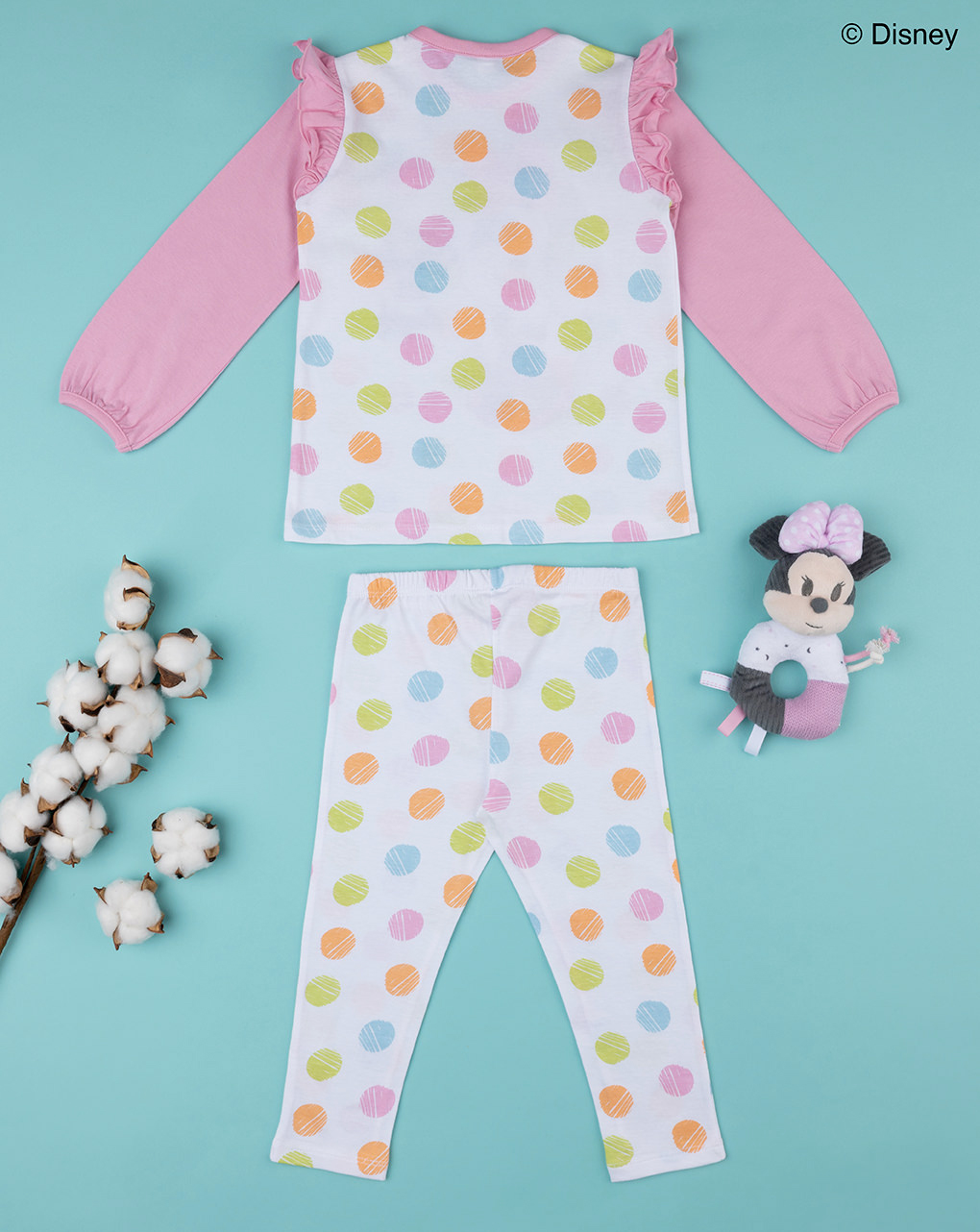 Pijama de 2 piezas para niña disney minnie - Prénatal