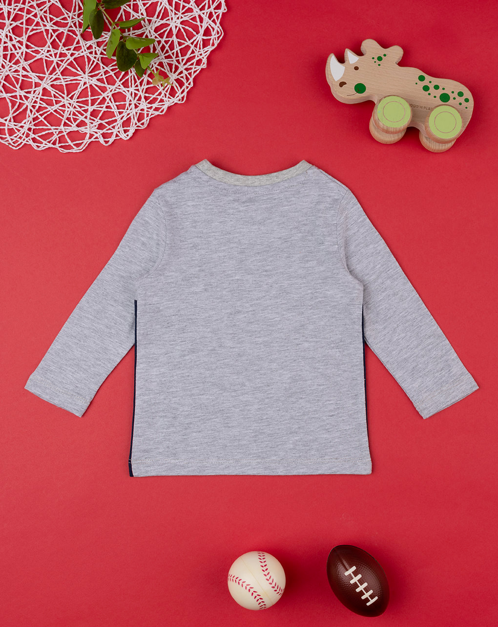 Camiseta estampada con bloques de color para niño - Prénatal