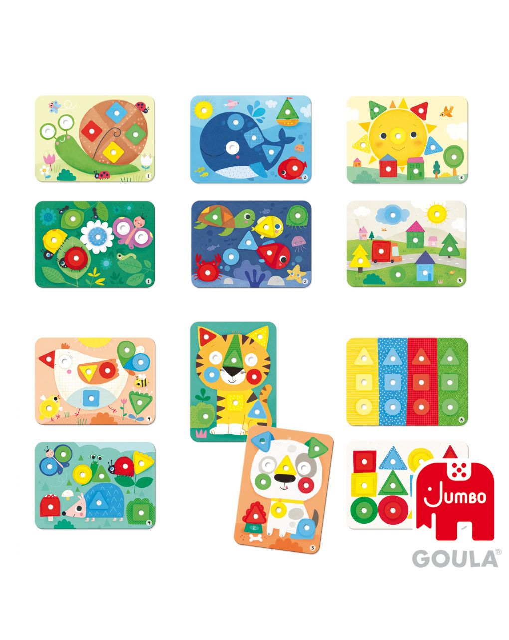Puzzle baby shapes - goula - Goula