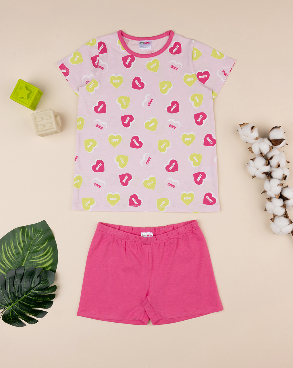 Pijama niña "cuori" - Prénatal