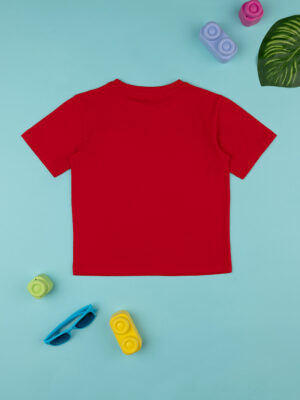 Camiseta roja de manga corta para niño - Prénatal