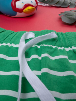 Pantalón corto de jersey  verde bebé  - Prénatal