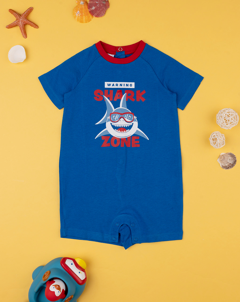 Pijama corto para bebé 'shark - Prénatal