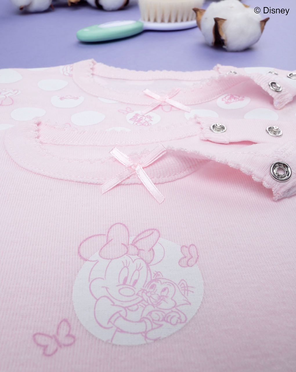 Pack 2 body niña "minnie" - Prénatal