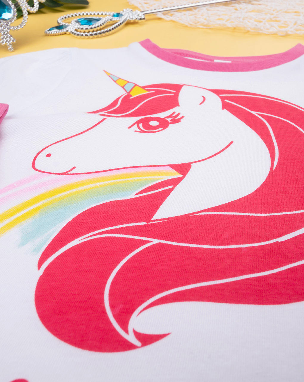 Pijama de punto para niña "unicornio - Prénatal