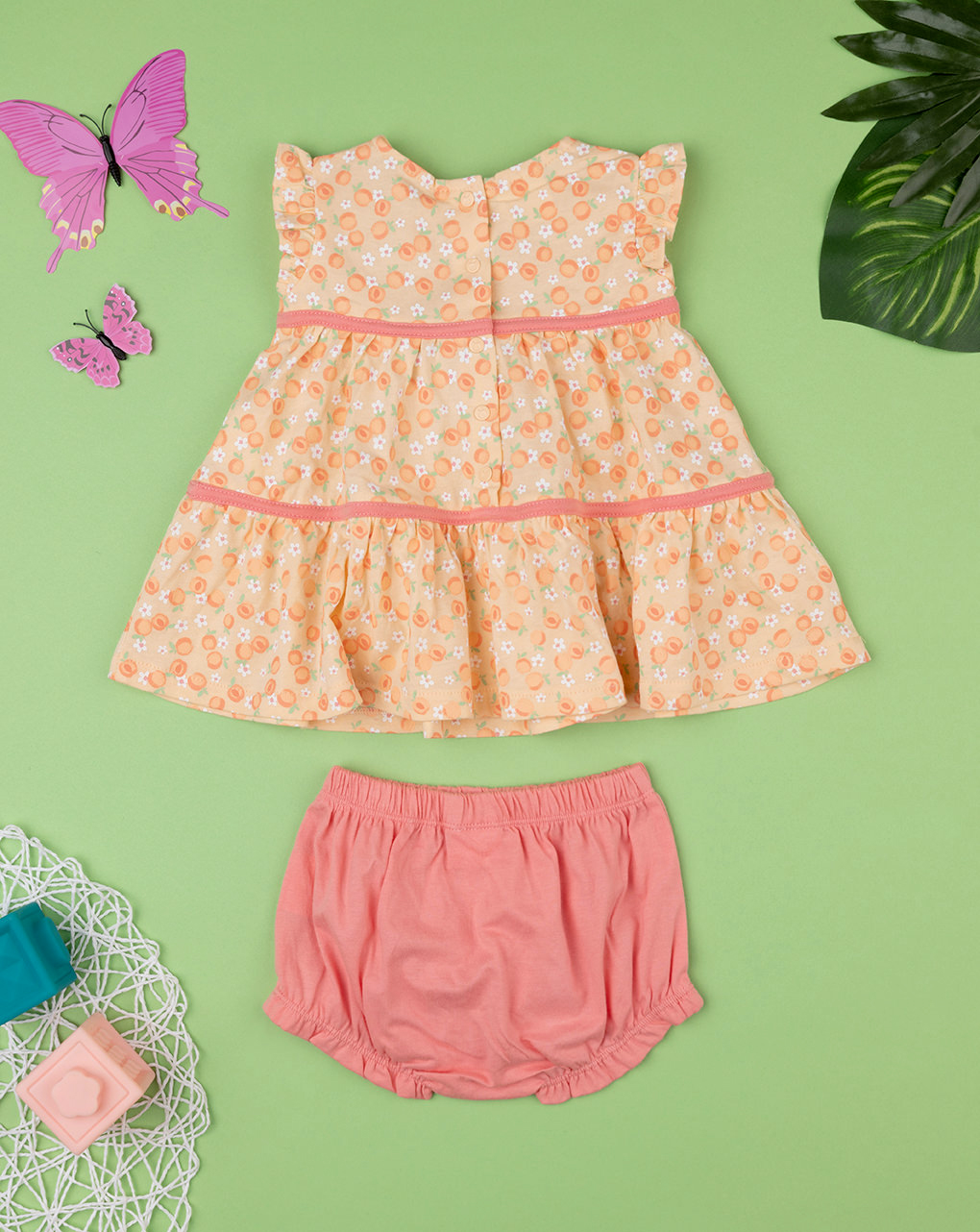Vestido estampado para recién nacido - Prénatal