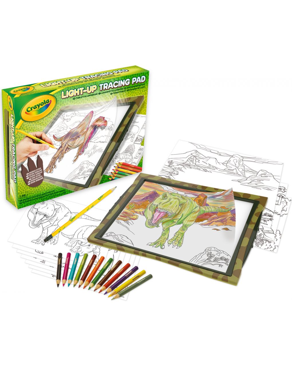 Pizarra luminosa dinosaurio 74-7497 - crayola - Crayola