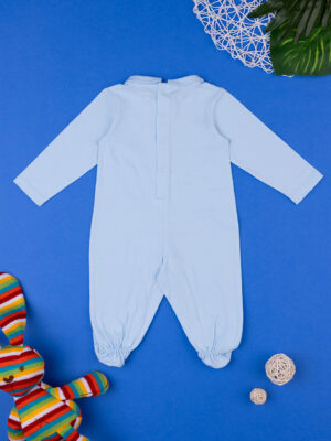 Pelele azul bebé con estampado de ositos - Prénatal