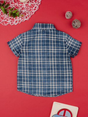 Camisa de chambray de media manga para niño - Prénatal