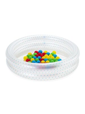 Baby pool 2 anillos 91x20 alto - 2 colores surtidos. incluye 50 bolas de colores - bestway - Bestway