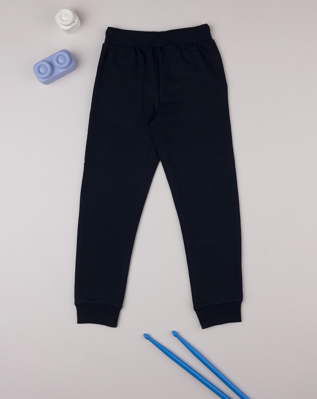 Pantalón french terry niño azul - Prénatal
