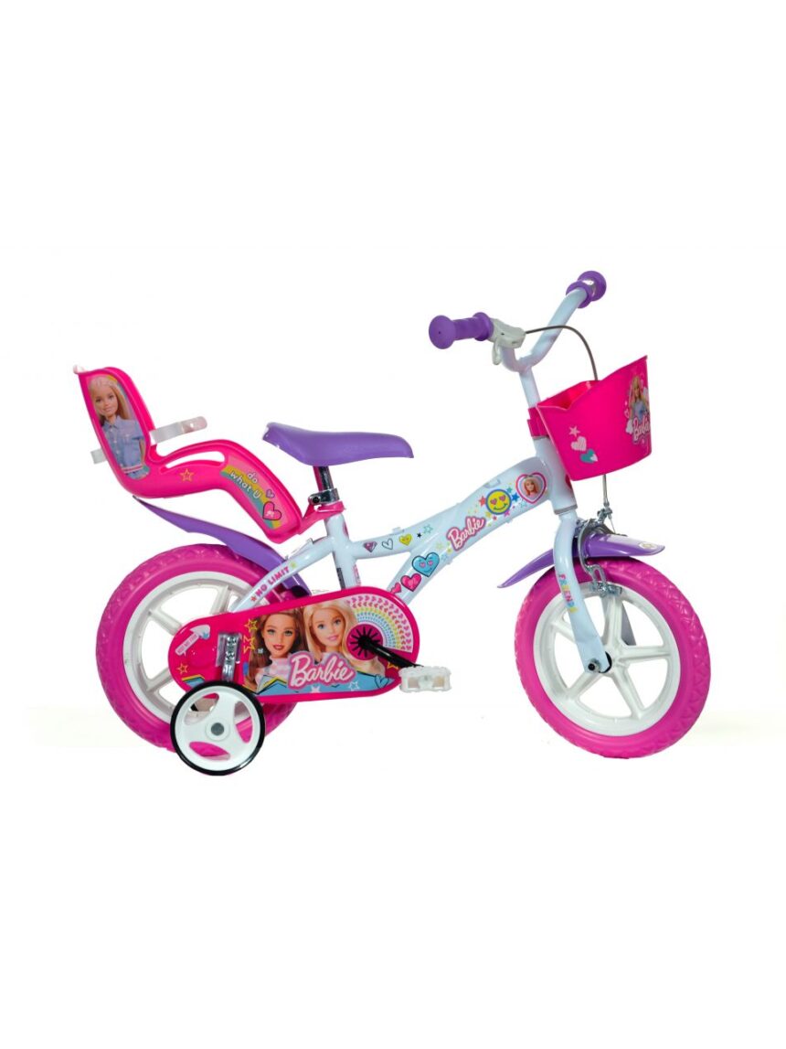 Bicicleta niño 12" 3-5 años - barbie - Barbie