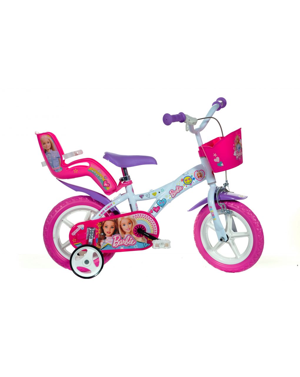 Bicicleta niño 12" 3-5 años - barbie - Barbie