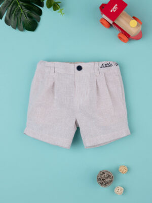 Bermudas bambino elegante lino - Prénatal