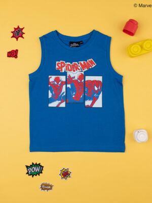 Camiseta de tirantes ancha de niño spiderman bluette - Prénatal