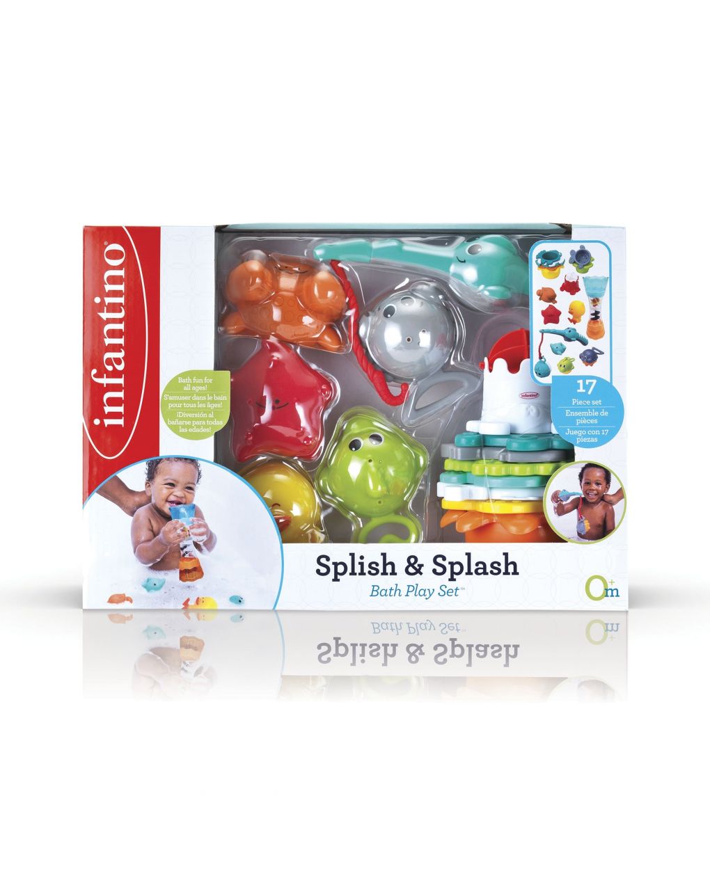 Set baño splish&splash - infantino - INFANTINO
