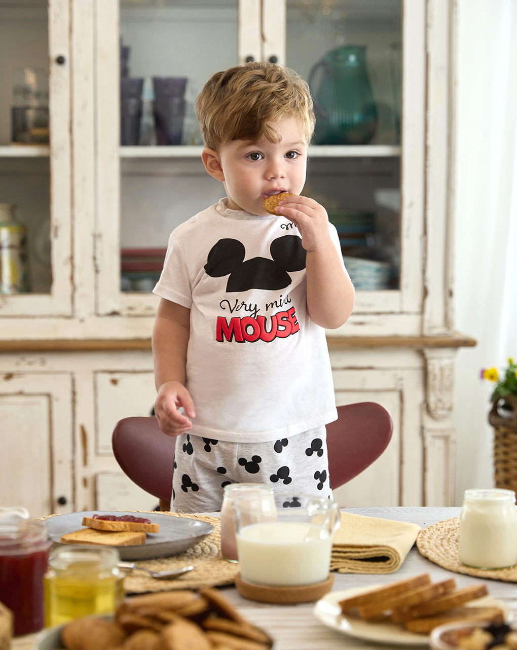 Pijama corto de 2 piezas disney mickey mouse para niño - Prénatal