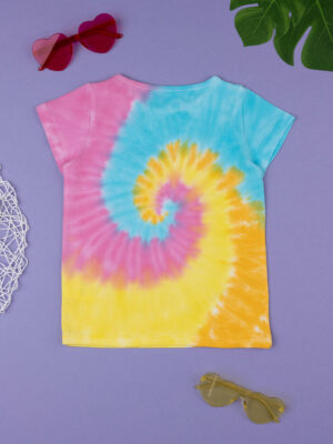 Camiseta de manga corta tie-dye para niña - Prénatal