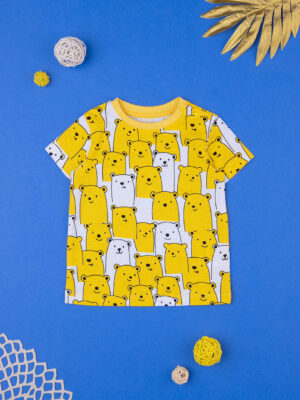 Camiseta de manga corta con ositos de peluche - Prénatal